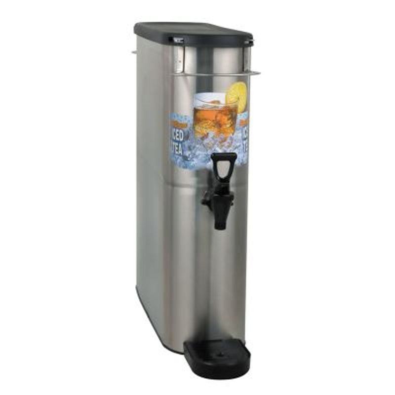 Dispensador-De-Te-Helado.-Angosto.-4-Galones.-Bandeja-De-Goteo