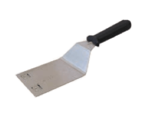 Espatula 10:1. 4-1/4". Con Mango Negro