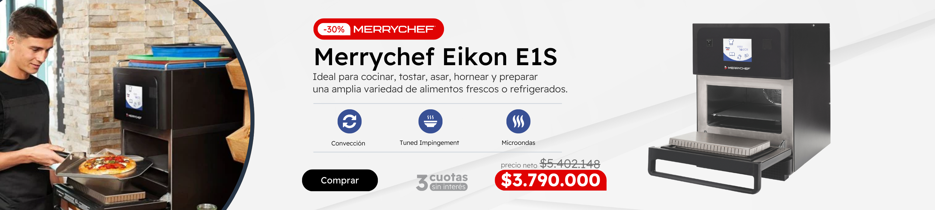 Merrychef Eikon E1s